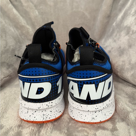 AND1 Charge TPR Men’s Basketball Shoes Size 11 | Blue / Orange | New - Picture 5 of 6